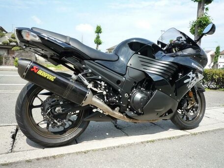 2006 Kawasaki ZZR 1400, чёрный, 650000 рублей, вид 3