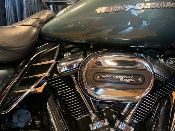 2020 Harley-Davidson Electra Glide, зелёный, 3250000 рублей - вид 1