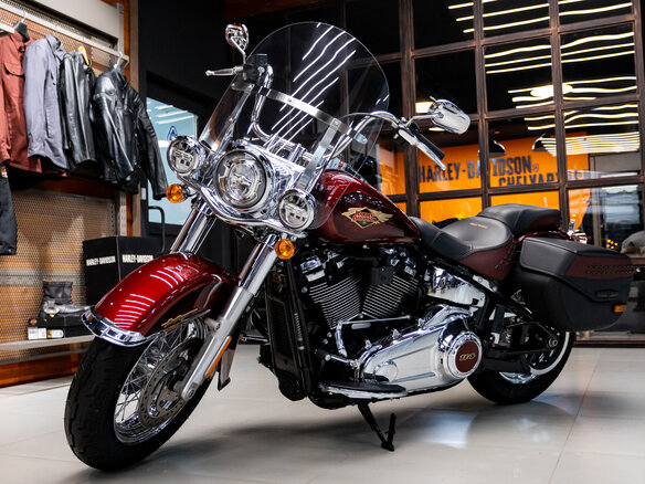2023 Harley-Davidson Heritage, красный - вид 1