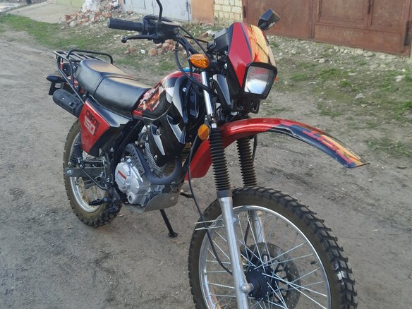 2022 Racer Enduro, красный, 80000 рублей