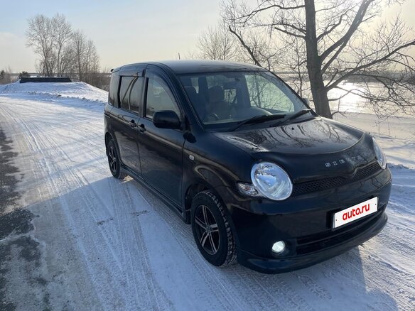 2004 Toyota Sienta I, чёрный, 615000 рублей - вид 3