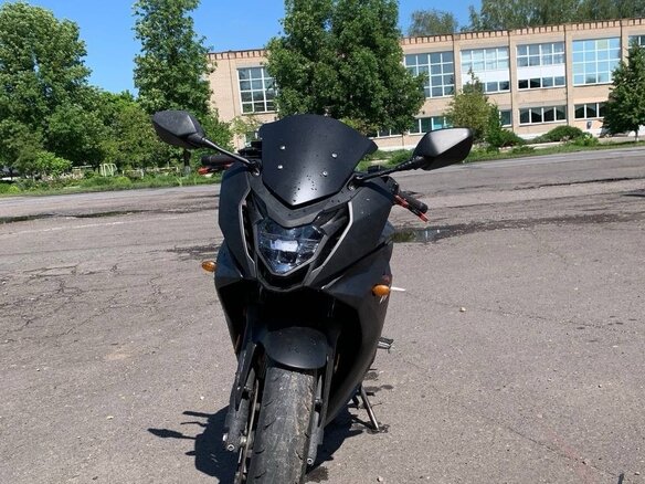 2014 Honda CBR 650F, чёрный, 550000 рублей