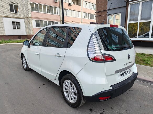 2016 Renault Scenic III Рестайлинг 2, белый, 970000 рублей - вид 7