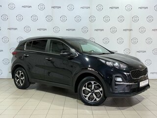 2021 Kia Sportage IV Рестайлинг, чёрный, 2500000 рублей, вид 1