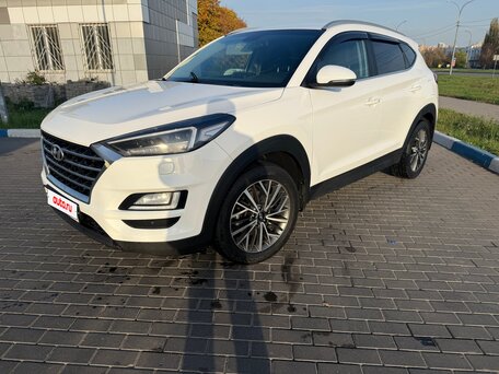 2020 Hyundai Tucson III Рестайлинг, белый, 1700000 рублей, вид 1
