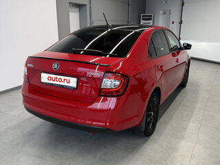 2017 Skoda Rapid I, красный, 1390000 рублей, вид 4