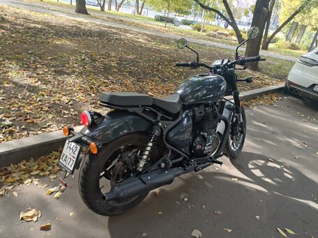 2025 Royal Enfield Shotgun, серый, 530000 рублей, вид 4
