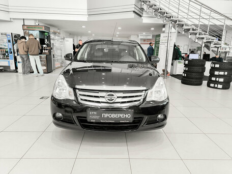 2014 Nissan Almera III (G15), чёрный, 750000 рублей, вид 2