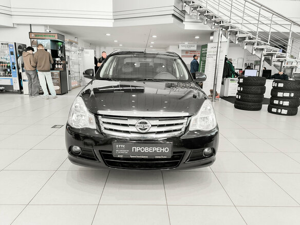 2014 Nissan Almera III (G15), чёрный, 750000 рублей - вид 1