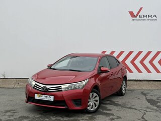 2013 Toyota Corolla XI (E160, E170, E180), красный, 1250000 рублей, вид 1