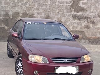 2007 Kia Spectra I Рестайлинг 2, красный, 380000 рублей, вид 1