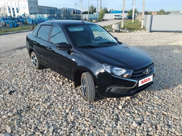 2025 Lada (ВАЗ) Granta I Рестайлинг, чёрный, 735000 рублей - вид 2