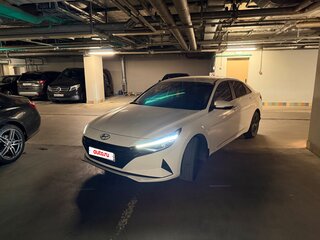 2021 Hyundai Elantra VII (CN7), белый, 2100000 рублей, вид 1