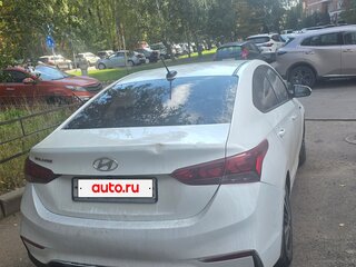 2019 Hyundai Solaris II, белый, 580000 рублей, вид 5