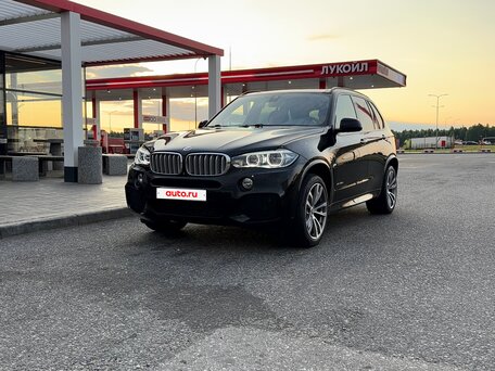 2016 BMW X5 40d III (F15), чёрный, 3475000 рублей, вид 2