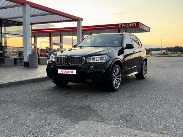 2016 BMW X5 40d III (F15), чёрный, 3950000 рублей - вид 1