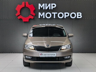 2018 Skoda Rapid I Рестайлинг, бежевый, 1330000 рублей, вид 2