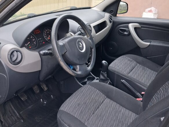 2012 Renault Logan I Рестайлинг, бежевый, 520000 рублей - вид 5