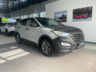 2014 Hyundai Santa Fe III, серебристый, 1300000 рублей, вид 3