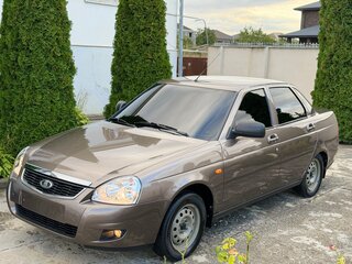 2015 Lada (ВАЗ) Priora I Рестайлинг, коричневый, 800000 рублей, вид 4