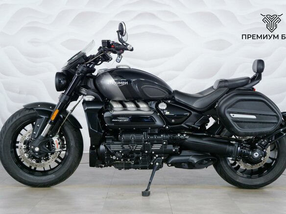 2021 Triumph Rocket 3, чёрный, 1949000 рублей - вид 1