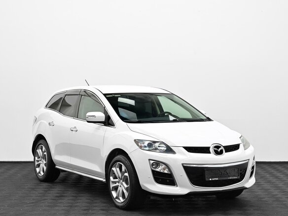 2011 Mazda CX-7 I Рестайлинг, белый, 859000 рублей