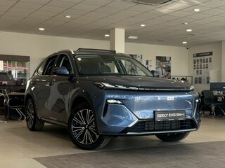 2026 Geely EX5 Гибрид EM-R, голубой, 3829990 рублей, вид 3