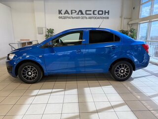 2012 Chevrolet Aveo II, синий, 649000 рублей, вид 5