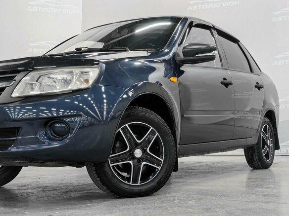 2012 Lada (ВАЗ) Granta I, синий, 450000 рублей - вид 21