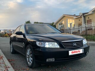 2007 Hyundai Grandeur IV, чёрный, 650000 рублей, вид 1