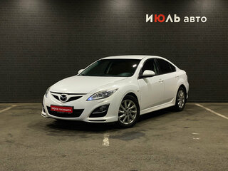 2011 Mazda 6 II (GH) Рестайлинг, белый, 1100000 рублей, вид 1