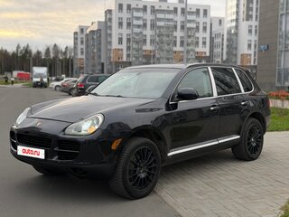 2005 Porsche Cayenne I (955), чёрный, 700000 рублей, вид 1