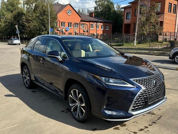 2021 Lexus RX 350L IV Рестайлинг, синий, 5499000 рублей - вид 2