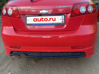2008 Chevrolet Lacetti I, красный, 420000 рублей, вид 4
