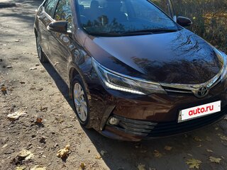 2016 Toyota Corolla XI (E160, E170, E180) Рестайлинг 1, коричневый, 1400000 рублей, вид 3