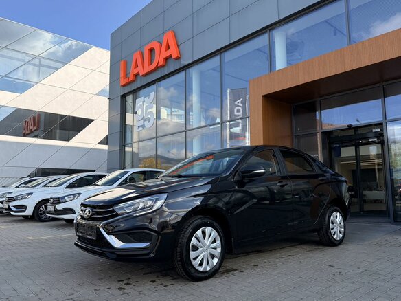 2026 Lada (ВАЗ) Vesta I Рестайлинг (NG), чёрный, 1616000 рублей - вид 1