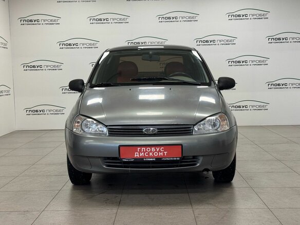 2007 Lada (ВАЗ) Kalina I, серый, 185000 рублей - вид 2