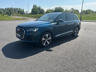 2020 Audi Q7 45 TDI II (4M) Рестайлинг, синий, 6699000 рублей, вид 1