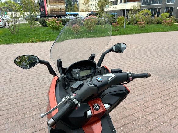 2015 BMW C 650 Sport, оранжевый, 520000 рублей - вид 3