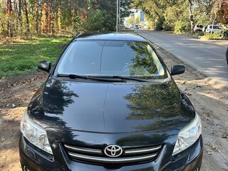 2008 Toyota Corolla X (E140, E150), чёрный, 760000 рублей, вид 2