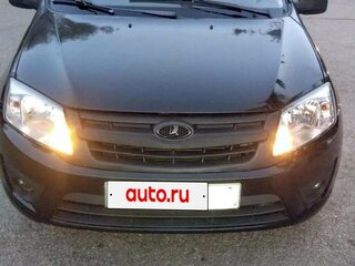 2012 Lada (ВАЗ) Granta I, чёрный, 265000 рублей, вид 1