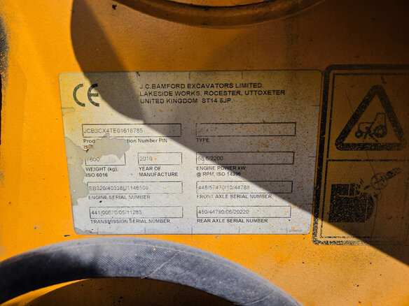 2010 JCB 3CX, жёлтый, 3250000 рублей - вид 8