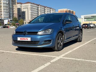 2013 Volkswagen Golf VII, голубой, 1370000 рублей, вид 2