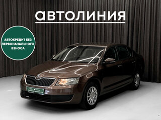 2014 Skoda Octavia III (A7), коричневый, 679000 рублей, вид 1