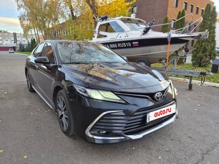 2023 Toyota Camry US Market VIII (XV70) Рестайлинг, чёрный, 3500000 рублей, вид 2