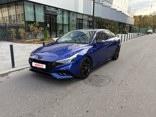 2020 Hyundai Avante N Line VII, синий, 2100000 рублей, вид 1