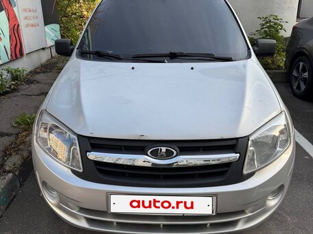2014 Lada (ВАЗ) Granta I, серый, 470000 рублей, вид 2