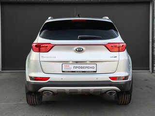 2016 Kia Sportage IV, серебристый, 1890000 рублей, вид 5