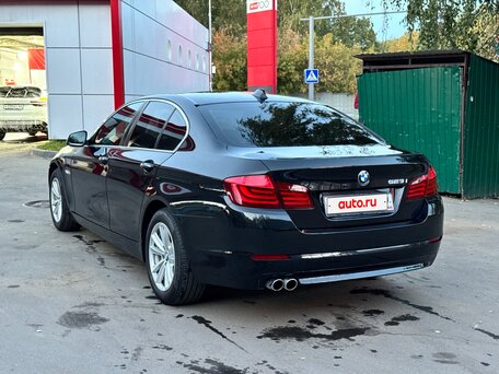 2011 BMW 5 серии 523i VI (F10/F11/F07), чёрный, вид 5
