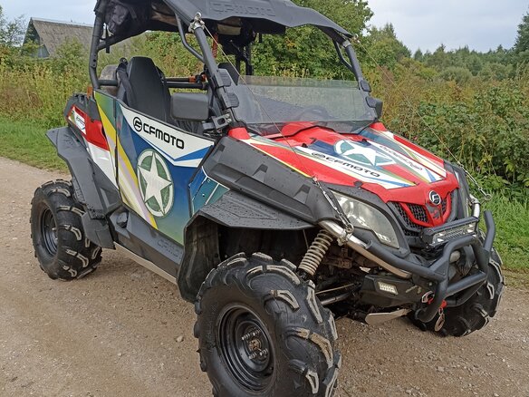 2015 CFMoto CF800-Z8, красный, 650000 рублей